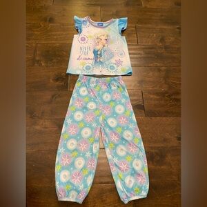 Disney Frozen Elsa silky summer pajamas size 3T
